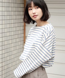 LAKOLE | ボーダーバスクTシャツ / LAKOLE(Tシャツ/カットソー)