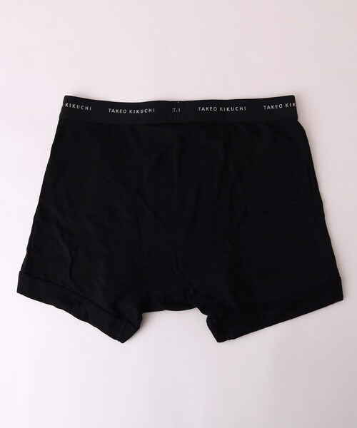 TAKEO KIKUCHI（タケオキクチ）の「【MADE IN JAPAN】ベーシックボクサーパンツ（ボクサーパンツ・メンズ・ホワイト/チャコールグレー/ブラック・02/03）」の8枚目の写真