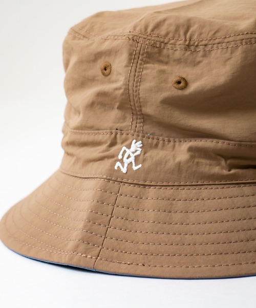 Gramicci（グラミチ）の「【GRAMICCI / グラミチ】SHELL REVERSIBLE HAT / バケットハット / GAC-21S048（ハット・メンズ・カーキ/その他/ベージュ系その他・FREE）」の5枚目の写真