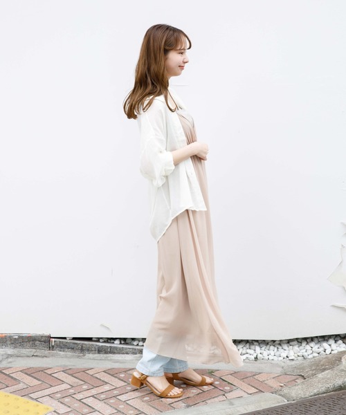 flower(フラワー)の「ペタルワンピース(ワンピース・レディース・ベージュ/ブラウン/ブルー/ブラウン系その他・FREE)」の12枚目の写真