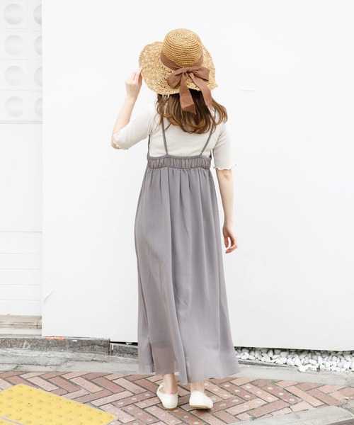 flower(フラワー)の「ペタルワンピース(ワンピース・レディース・ベージュ/ブラウン/ブルー/ブラウン系その他・FREE)」の15枚目の写真