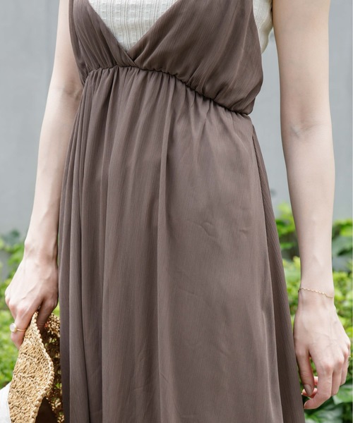 flower(フラワー)の「ペタルワンピース(ワンピース・レディース・ベージュ/ブラウン/ブルー/ブラウン系その他・FREE)」の18枚目の写真