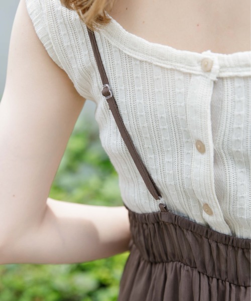 flower(フラワー)の「ペタルワンピース(ワンピース・レディース・ベージュ/ブラウン/ブルー/ブラウン系その他・FREE)」の17枚目の写真