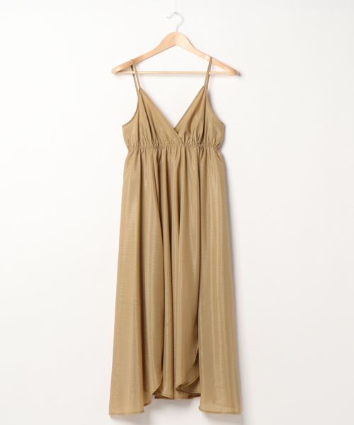 archives（アルシーヴ）の「箔シフォンキャミワンピース（ワンピース・レディース・ピンクベージュ/ブルー/イエロー/ベージュ/ブラウン・MEDIUM）」の21枚目の写真