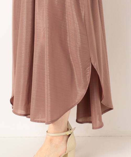 archives（アルシーヴ）の「箔シフォンキャミワンピース（ワンピース・レディース・ピンクベージュ/ブルー/イエロー/ベージュ/ブラウン・MEDIUM）」の20枚目の写真