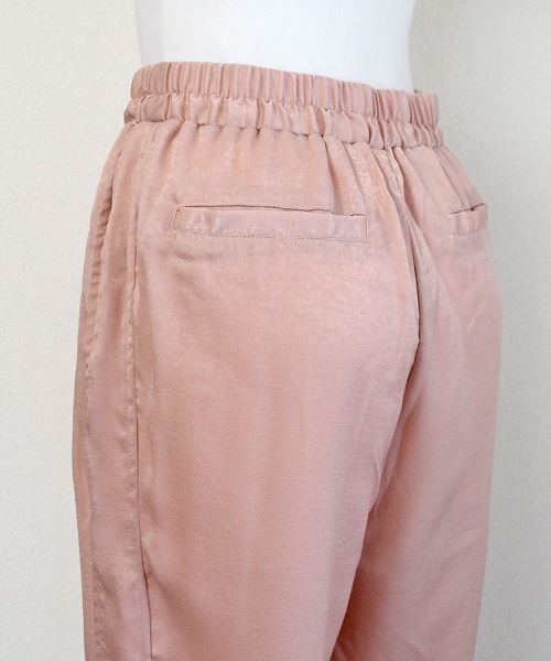 Marient（マリエント）の「ヴィンテージサテンラインパンツ（その他パンツ・レディース・ピンク/ブルー/ライトグリーン/アイボリー・FREE）」の22枚目の写真