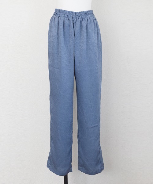 Marient（マリエント）の「ヴィンテージサテンラインパンツ（その他パンツ・レディース・ピンク/ブルー/ライトグリーン/アイボリー・FREE）」の13枚目の写真