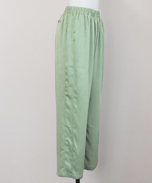 Marient（マリエント）の「ヴィンテージサテンラインパンツ（その他パンツ・レディース・ピンク/ブルー/ライトグリーン/アイボリー・FREE）」の16枚目の写真