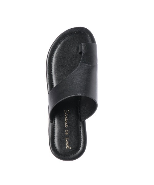 Serene ce cool(セレンセクール)の「ワイドカバートングフラットサンダル(サンダル・レディース・ブラック/ブラウン/ベージュ/シルバー・S/M/L/LL)」の18枚目の写真