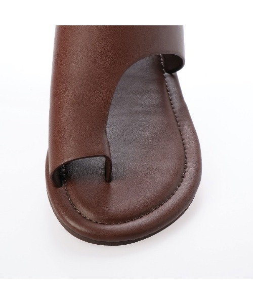 Serene ce cool(セレンセクール)の「ワイドカバートングフラットサンダル(サンダル・レディース・ブラック/ブラウン/ベージュ/シルバー・S/M/L/LL)」の19枚目の写真