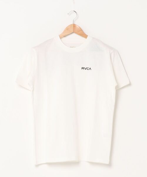 RVCA（ルーカ）の「RVCA/ルーカ　バックプリントTシャツ　BA041-251（Tシャツ/カットソー・メンズ・モスグリーン/ホワイト/ブラック/ブラウン・L/S/M）」の14枚目の写真