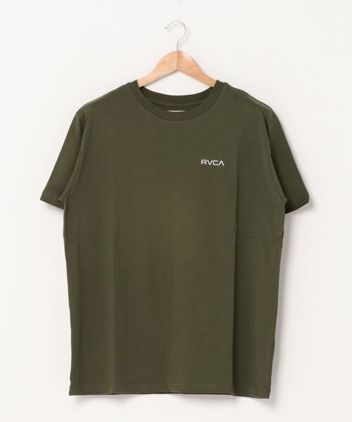 RVCA（ルーカ）の「RVCA/ルーカ　バックプリントTシャツ　BA041-251（Tシャツ/カットソー・メンズ・モスグリーン/ホワイト/ブラック/ブラウン・L/S/M）」の17枚目の写真