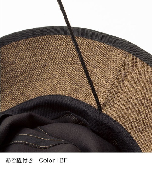 THE NORTH FACE(ザノースフェイス)の「THE NORTH FACE/ノースフェイス UV対策ハイクハット NN01815(ハット・メンズ・ナチュラル/ブラウン・M/L)」の5枚目の写真