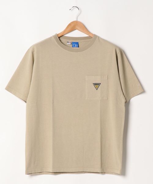 Ocean Pacific(オーシャンパシフィック)の「【OP/オーピー】ポケット付きTシャツ / 半袖 ユニセックス(Tシャツ/カットソー・メンズ・ホワイト/ベージュ/ネイビー/カーキ/ピンク・SMALL/MEDIUM/LARGE)」の3枚目の写真