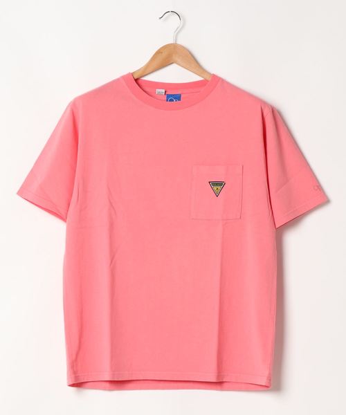 Ocean Pacific(オーシャンパシフィック)の「【OP/オーピー】ポケット付きTシャツ / 半袖 ユニセックス(Tシャツ/カットソー・メンズ・ホワイト/ベージュ/ネイビー/カーキ/ピンク・SMALL/MEDIUM/LARGE)」の5枚目の写真