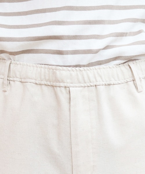 PairPair（ペアペア）の「リネンワイドアンクルパンツ(セットアップ)（その他パンツ・メンズ・アイボリー/ブルーグレー・FREE）」の19枚目の写真