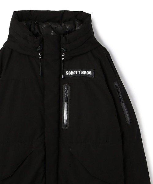 schott（ショット）の「Schott/ショット/2TONE DOWN PARKA/ツートン 