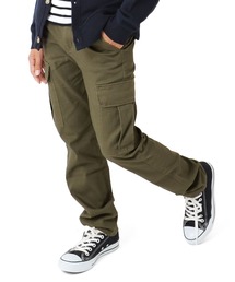 GLAZOS | [スリム]ストレッチツイル・カーゴパンツ(カーゴパンツ)