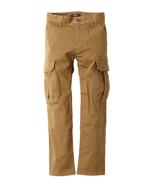 GLAZOS（グラソス）の「[スリム]ストレッチツイル・カーゴパンツ（カーゴパンツ・キッズ・ブラック/ベージュ/カーキ・130cm/140cm/150cm/160cm）」の5枚目の写真