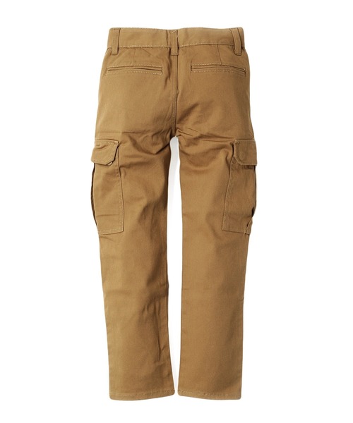 GLAZOS（グラソス）の「[スリム]ストレッチツイル・カーゴパンツ（カーゴパンツ・キッズ・ブラック/ベージュ/カーキ・130cm/140cm/150cm/160cm）」の16枚目の写真