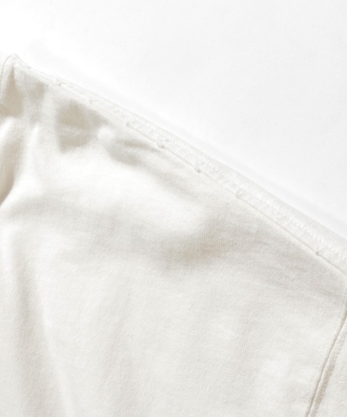 BAYFLOW（ベイフロー）の「ダメージペイントハーフスリーブTシャツ（Tシャツ/カットソー・メンズ・ホワイト/グリーン/チャコール・SMALL/MEDIUM/LARGE）」の18枚目の写真