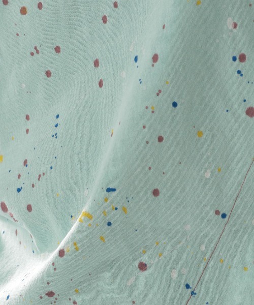 BAYFLOW（ベイフロー）の「ダメージペイントハーフスリーブTシャツ（Tシャツ/カットソー・メンズ・ホワイト/グリーン/チャコール・SMALL/MEDIUM/LARGE）」の21枚目の写真