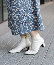 LE TALON | GRISE 5.5cmレザーソフトショートブーツ◆(ブーツ)