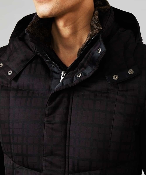 MICHEL KLEIN HOMME   （ミッシェルクランオム）の「ダウンブルゾン（MOET）（ダウンジャケット/コート・メンズ・ネイビー/ボルドー・MEDIUM/LARGE/X-LARGE）」の15枚目の写真