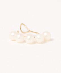 【W】【it】【JB2】【SASKIA DIEZ】 WIRE PEARL EARCUFF 5P / パールイヤーカフ