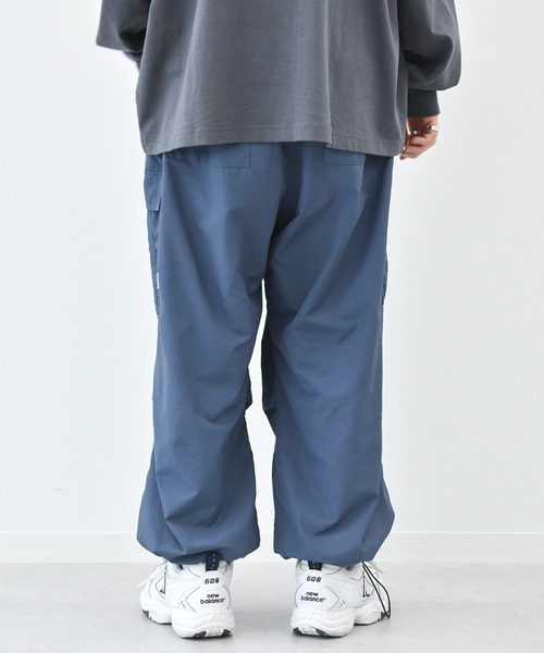 Perushu × MLB ナイロンドローコードパンツ Perushu（ペルーシュ）の「Perushu × MLB ナイロンドローコードパンツ