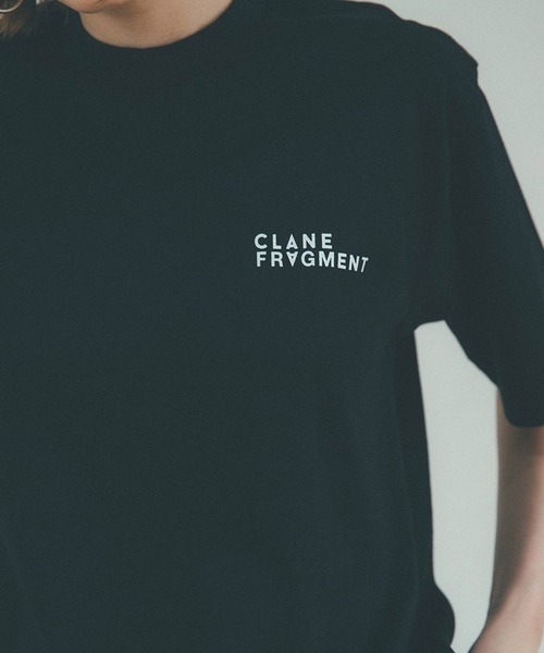 CLANE(クラネ)の「【FRAGMENT×CLANE (フラグメント×クラネ)】Tシャツ 19195-2231(Tシャツ/カットソー・レディース・ホワイト/ブラック・1/2)」の7枚目の写真