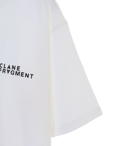 CLANE(クラネ)の「【FRAGMENT×CLANE (フラグメント×クラネ)】Tシャツ 19195-2231(Tシャツ/カットソー・レディース・ホワイト/ブラック・1/2)」の14枚目の写真