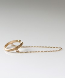 ゴールド チェーン イヤーカフ | K10YG 【片耳用】