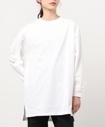 WEGO | WEGO/サイドスリットロングスリーブTシャツ(Tシャツ/カットソー)