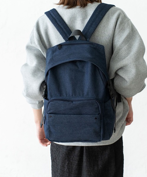 VitaFelice（ヴィータフェリーチェ）の「ナイロンフラップリュックサック（バックパック/リュック・レディース・ブラック/グレー/モカ/ブルー系その他・FREE）」の22枚目の写真