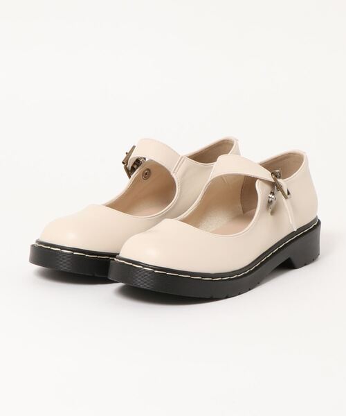 apres jour（アプレジュール）の「フェイクレザーラウンドトゥシューズ【ZOZOTOWN限定アイテム】（その他シューズ・レディース・ブラック/ダークブラウン/アイボリー・SMALL/X-LARGE/MEDIUM/LARGE）」の10枚目の写真