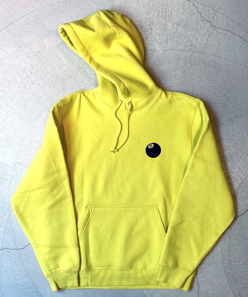 Stussy イエロー パーカー STUSSY - [海外限定] Stussy ドラゴンロゴパーカー イエロー