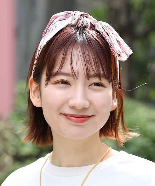 チチカカ(チチカカ)の「キカストライプリボンヘアバンド(ヘアバンド・レディース・ベージュ/ネイビー/オフホワイト・FREE)」の6枚目の写真