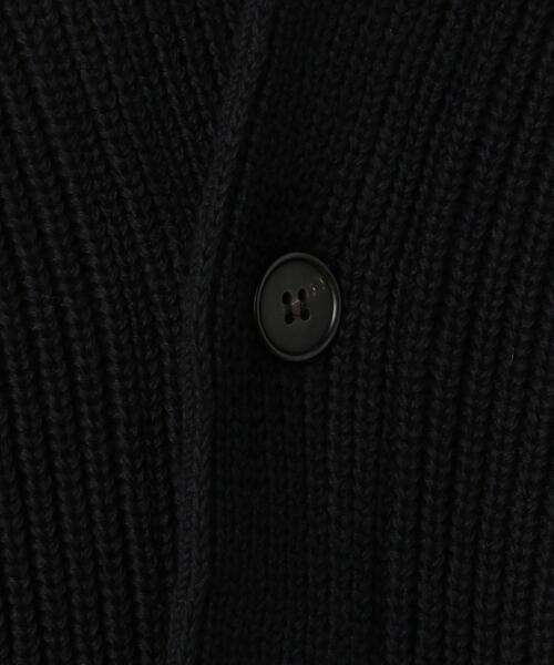 BATONER ブラックカーディガン BATONER ブラックカーディガン BATONER 20SS START!! SIGNATURE ZIPPER