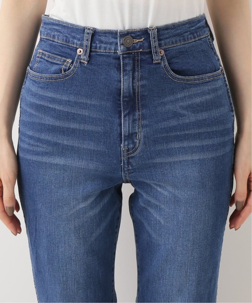 Simplicite(サンプリシテ)の「《追加》デニムフレアPT◆(デニムパンツ・レディース・ブラック/ブルー系その他・SMALL/MEDIUM)」の10枚目の写真