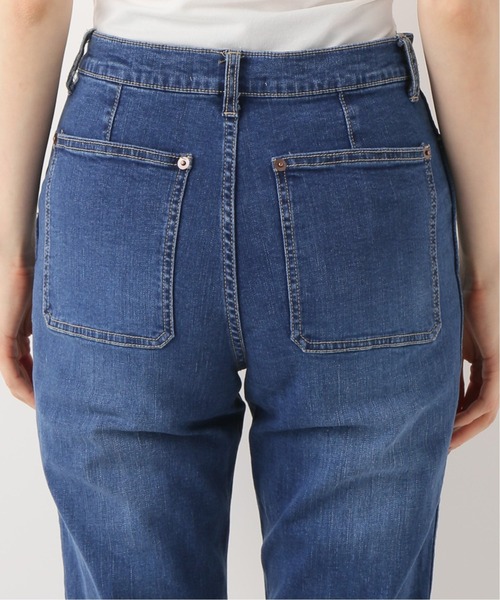 Simplicite(サンプリシテ)の「《追加》デニムフレアPT◆(デニムパンツ・レディース・ブラック/ブルー系その他・SMALL/MEDIUM)」の11枚目の写真