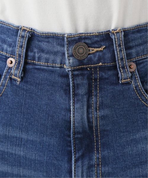 Simplicite(サンプリシテ)の「《追加》デニムフレアPT◆(デニムパンツ・レディース・ブラック/ブルー系その他・SMALL/MEDIUM)」の15枚目の写真