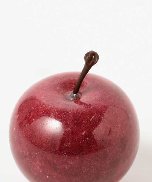bpr BEAMS（ビーピーアール ビームス ）の「DETAIL INC. / Marble Apple Small（インテリア雑貨・メンズ・レッド/ブラック・ONE SIZE）」の8枚目の写真