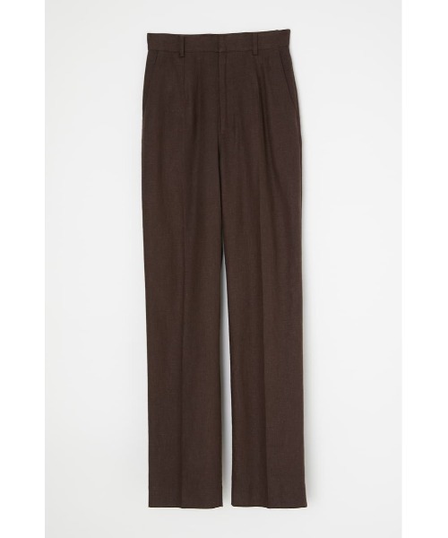 MOUSSY(マウジー)の「HW SPRING STRAIGHT パンツ(その他パンツ・レディース・パープル/ライトグレー/ダークブラウン・2/0/1)」の3枚目の写真