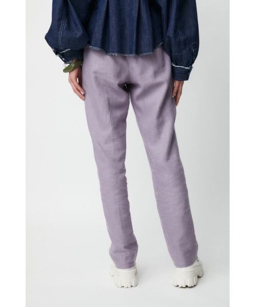 MOUSSY(マウジー)の「HW SPRING STRAIGHT パンツ(その他パンツ・レディース・パープル/ライトグレー/ダークブラウン・2/0/1)」の5枚目の写真