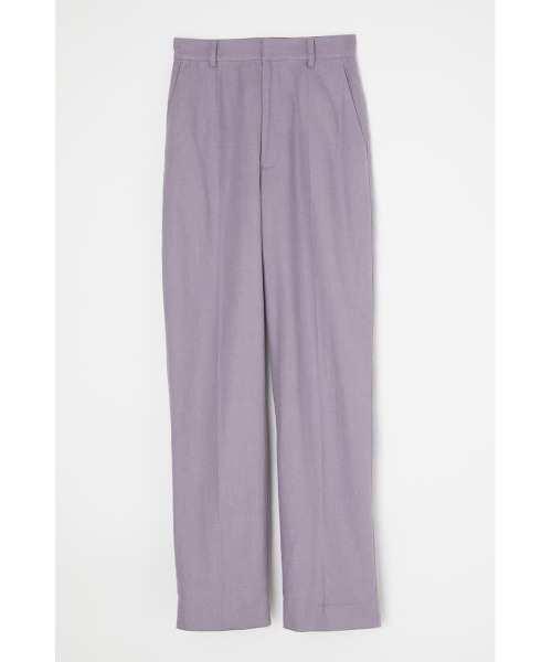 MOUSSY(マウジー)の「HW SPRING STRAIGHT パンツ(その他パンツ・レディース・パープル/ライトグレー/ダークブラウン・2/0/1)」の6枚目の写真