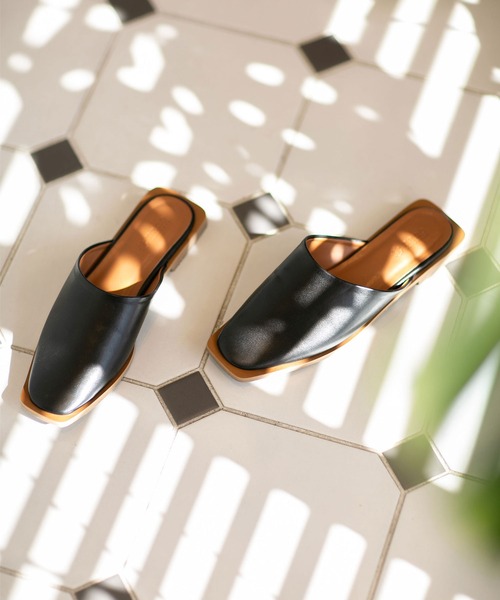 セール スクエアトゥフラットミュール その他シューズ Nano Universe ナノユニバース のファッション通販 Zozotown