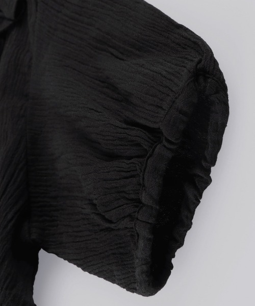 RADCHAP(ラッドチャップ)の「楊柳ギャザーチュニック(チュニック・キッズ・ブラック/オレンジ・90cm/110cm/100cm/120cm/130cm/140cm/150cm)」の14枚目の写真