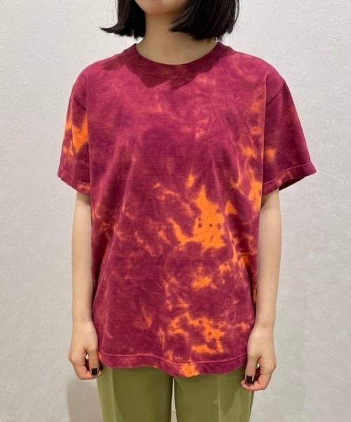 Ray BEAMS（レイビームス）の「Available Today × Ray BEAMS / 別注 タイダイ Tシャツ（Tシャツ/カットソー・レディース・ブラック/レッド/グリーン・ONE SIZE）」の19枚目の写真