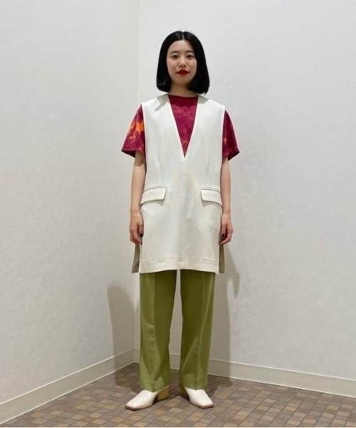 Ray BEAMS（レイビームス）の「Available Today × Ray BEAMS / 別注 タイダイ Tシャツ（Tシャツ/カットソー・レディース・ブラック/レッド/グリーン・ONE SIZE）」の20枚目の写真